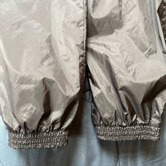 Nike Vintage 90s Track Pants Black Parachute Joggers Men’s L Y2K Retro - Picture 8 of 14